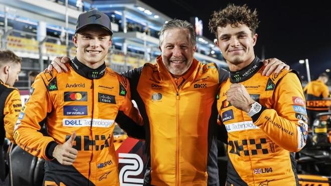 包含威廉姆斯碾压迈凯伦，诺里斯高光表现的词条