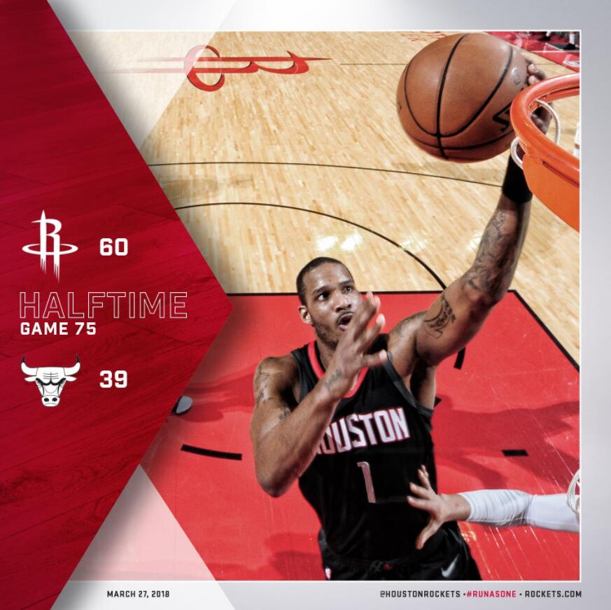 国王横扫公牛，周琦统治全场