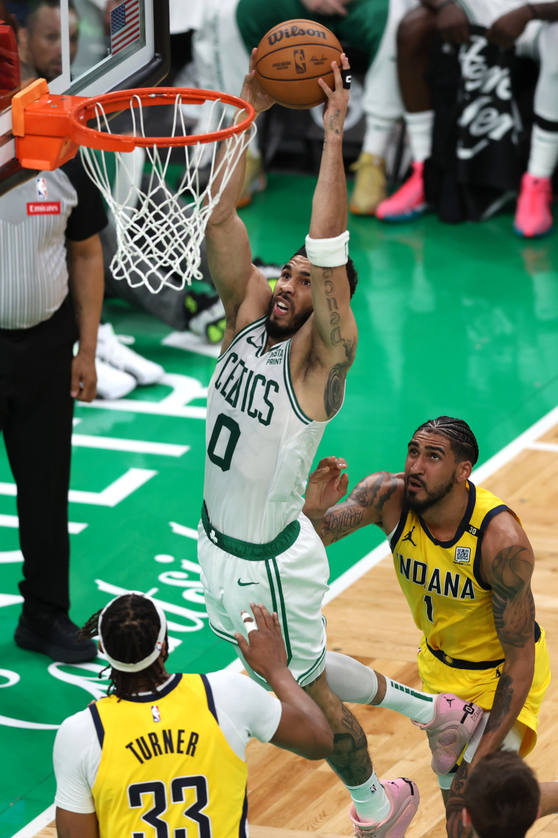 公牛横扫马刺，塔图姆关键制胜的简单介绍