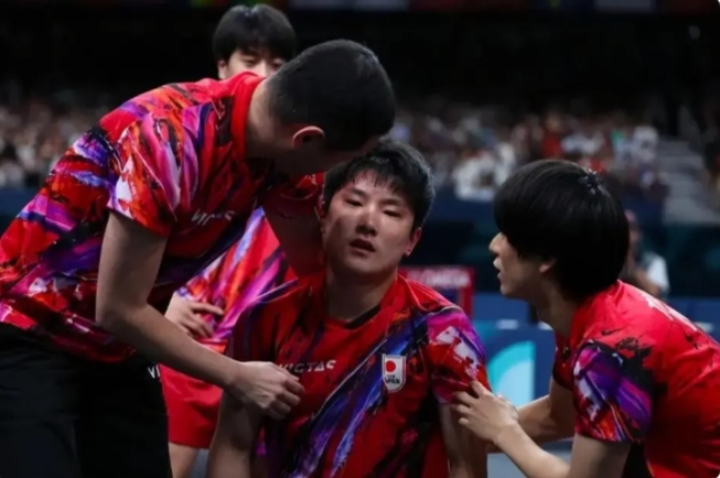 日本乒乓球队碾压德国乒乓球队，张继科爆发神勇的简单介绍